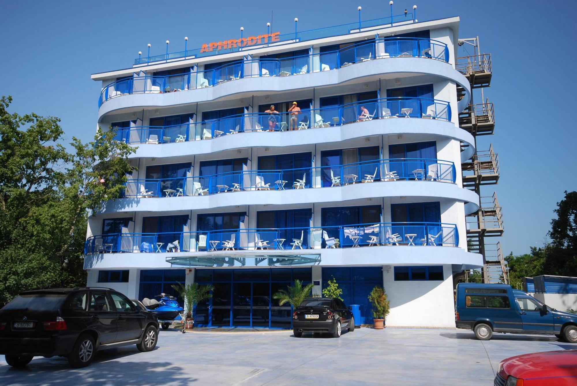 Aphrodite Hotel (Adults Only) Golden Sands Exterior photo